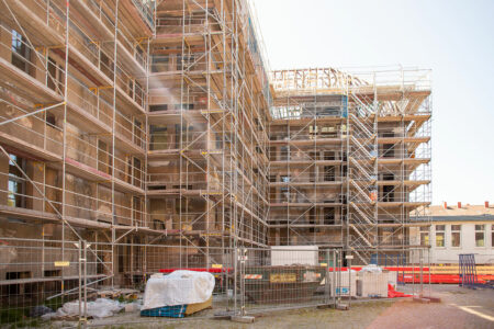 Fassadensanierung unter Denkmalschutz