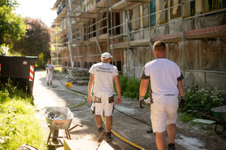 Fassadensanierung unter Denkmalschutz