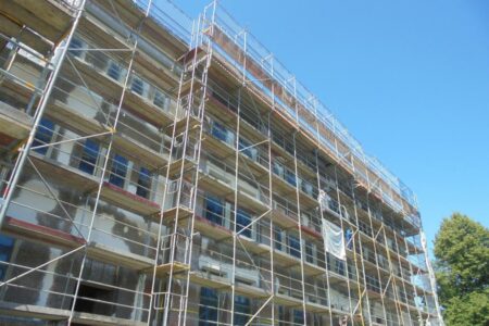 Fassadensanierung unter Denkmalschutz