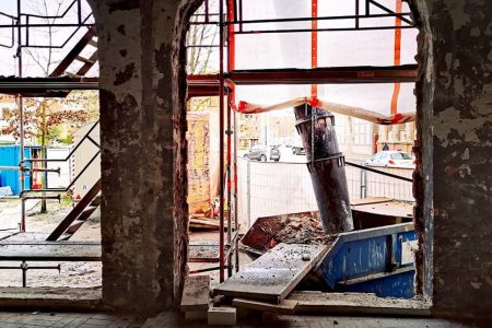 Sanierung des denkmalgeschützes Hauses am Emder Schweckendieckplatz