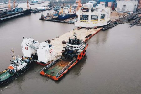 Gerüstbau Einhaus Offshore Fischfarm