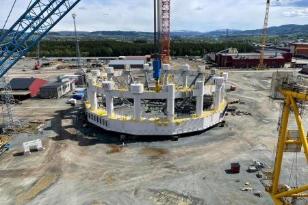 Gerüstbau Einhaus Offshore Fischfarm