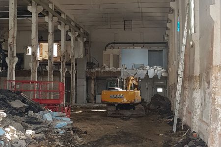 HD-Reinigung und Oberflächenbeschichtung Eiswerk Bremerhaven