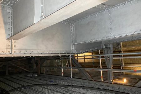 Schadstoffsanierung der Harburger Elbbrücke